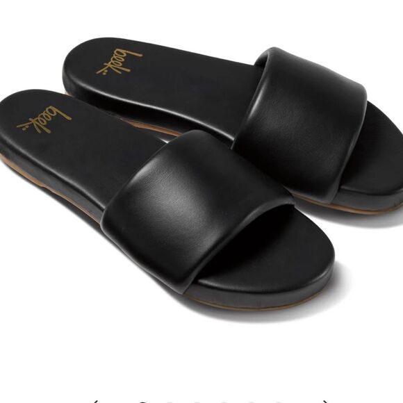 beek Black Slide Sandals - Picture 1 of 8